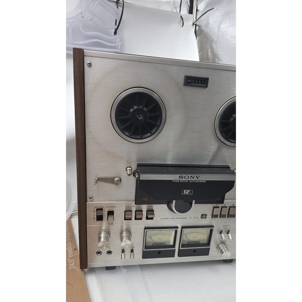 Sony TC-558 Stereo Reel to Reel Tapecorder  Vintage Condition